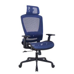 High Back Ergo Mesh Chair - Blue